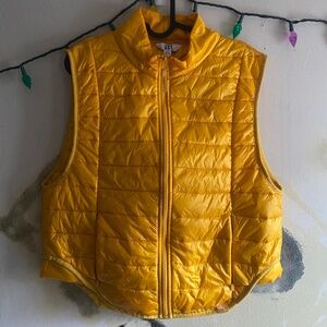Joylab Women's Yellow Running Vest